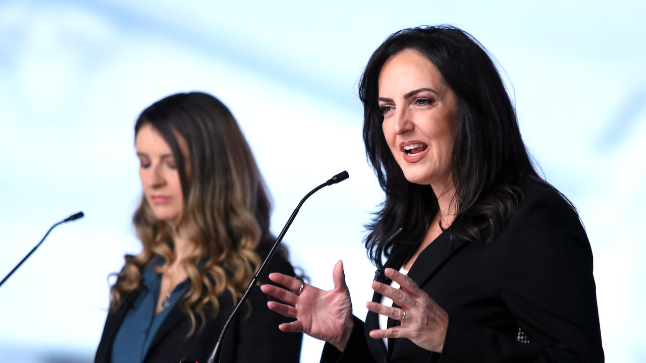 Maria Fernanda Cabal y Paloma Valencia