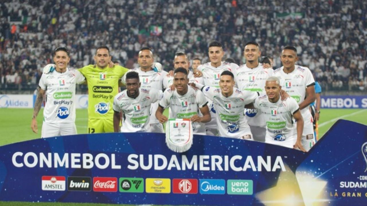 Once Caldas en Sudamericana.