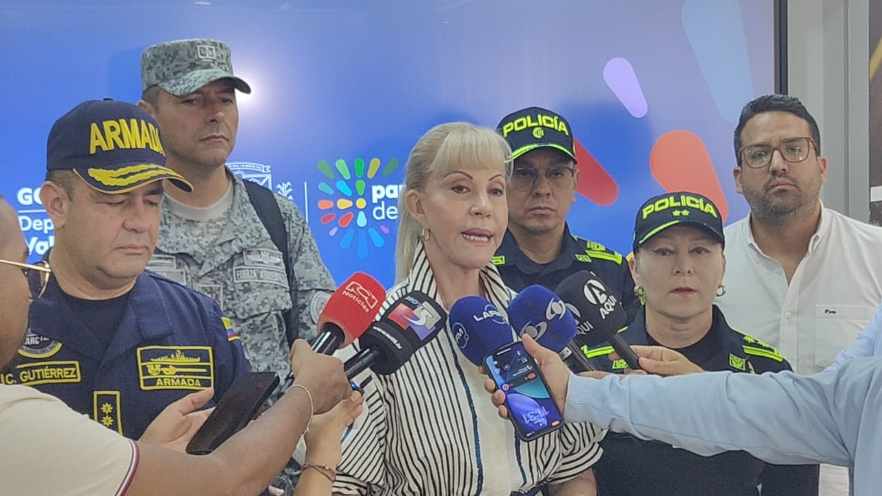 La gobernadora Dilian Francisca Toro se pronunció.