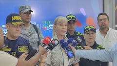 La gobernadora Dilian Francisca Toro se pronunció.
