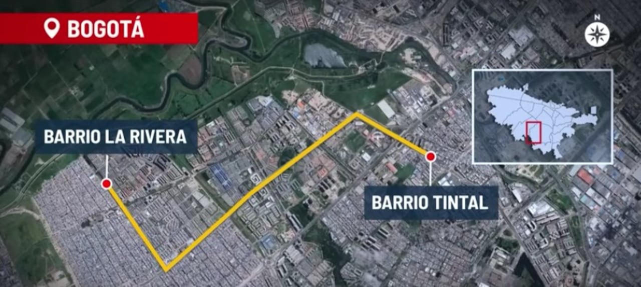 Caso profesor Kevin Santiago Ángel: revelan la ruta del taxi donde habrían transportado su cuerpo en Bogotá
