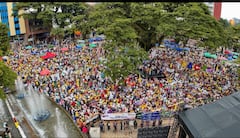 Iván Cepeda en Villavicencio, 21 de febrero de 2026.