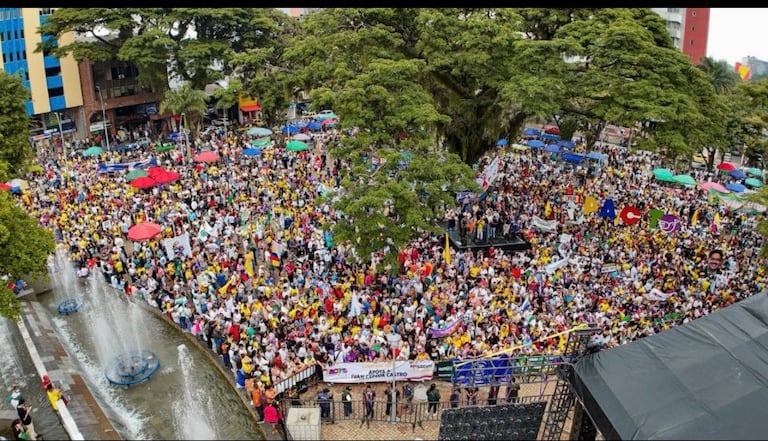 Iván Cepeda en Villavicencio, 21 de febrero de 2026.