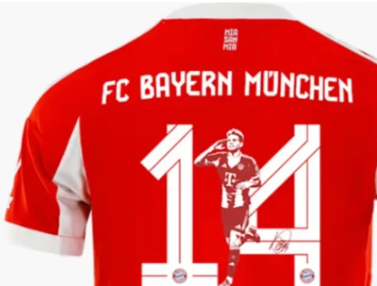 Camiseta edición especial de Luis Díaz.