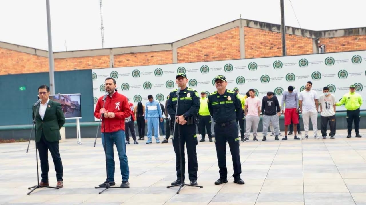 Desarticulada la estructura ‘El Mesa’ en Bogotá: 23 capturados por sicariato y microtráfico