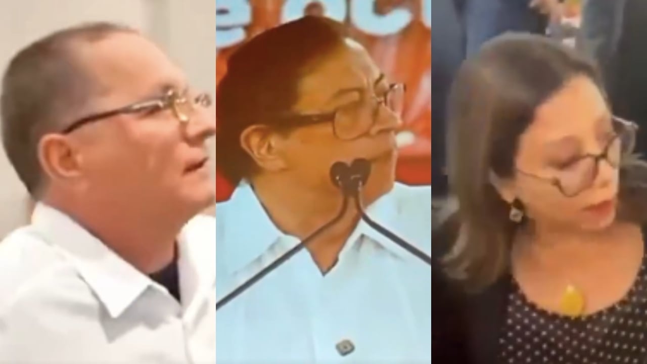 Momentos de lo ocurrido en medio del evento en México.