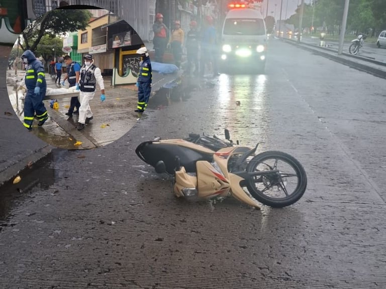 En horas de la mañana de este domingo se presentó un accidente de tránsito en las vías de Cali. Autoridades investigan lo ocurrido.