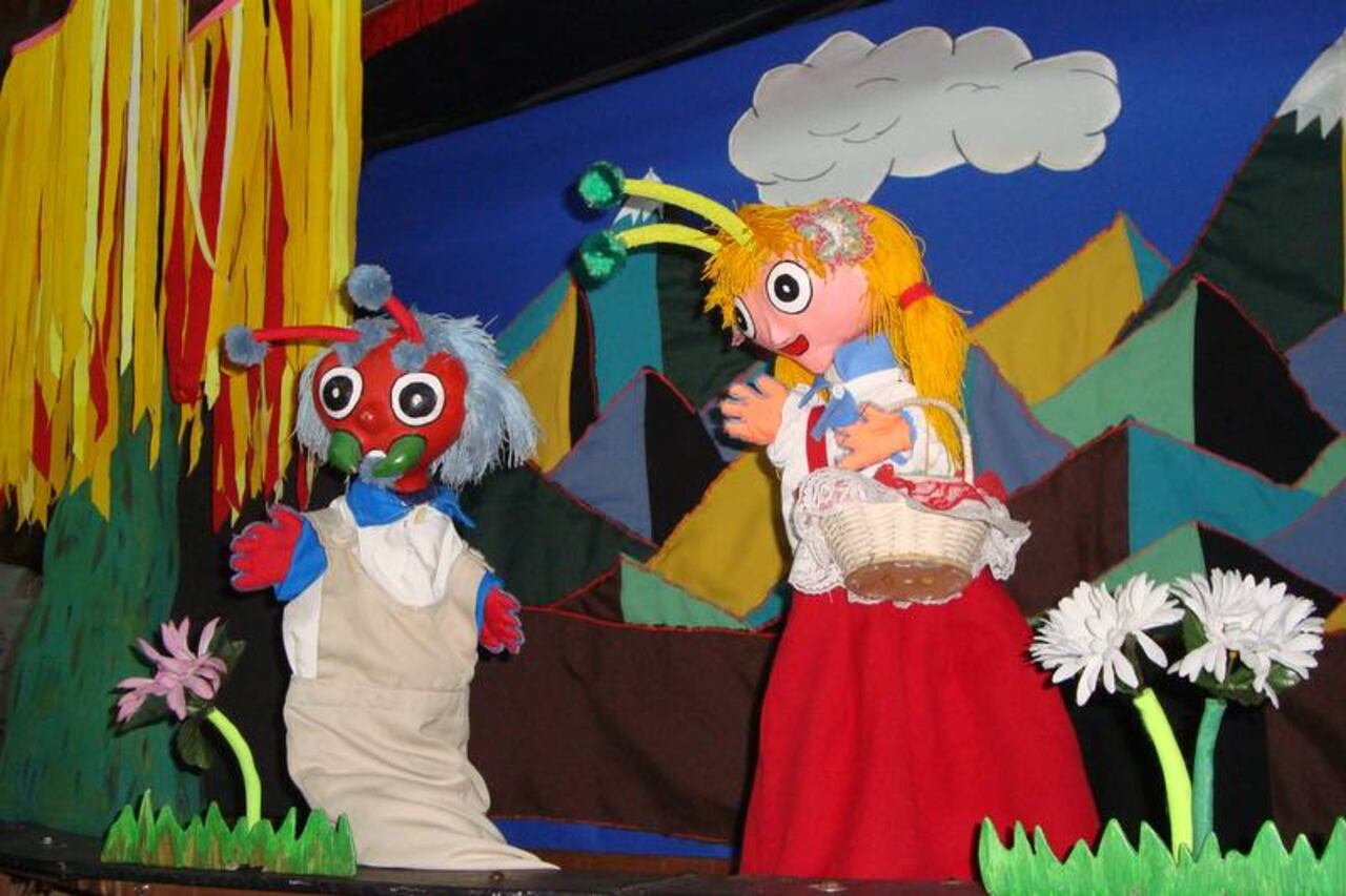 Festival de títeres en Cali.