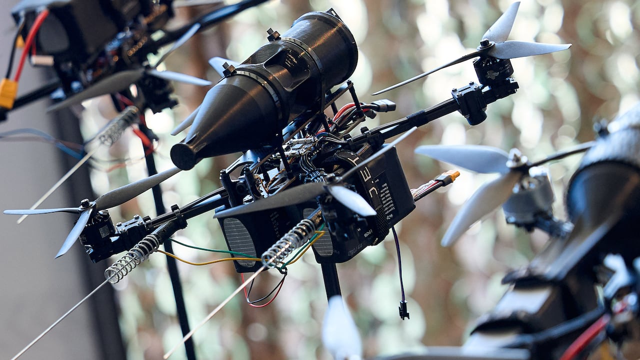 Unos 19 drones habría enviado Rusia a Polonia, la semana pasada, lo que fue calificado como una actitud provocadora y rechazado por la Otan de la que hace parte Polonia. Foto: AFP / El País.