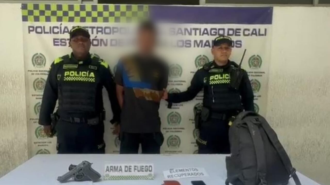 Los capturados fueron un menor de 15 años y un adulto de 18.