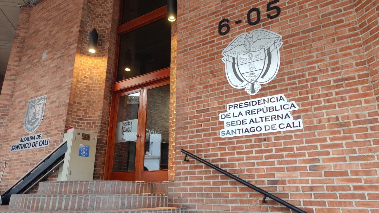 Sede alterna de la Presidencia de la República en el centro de Cali.