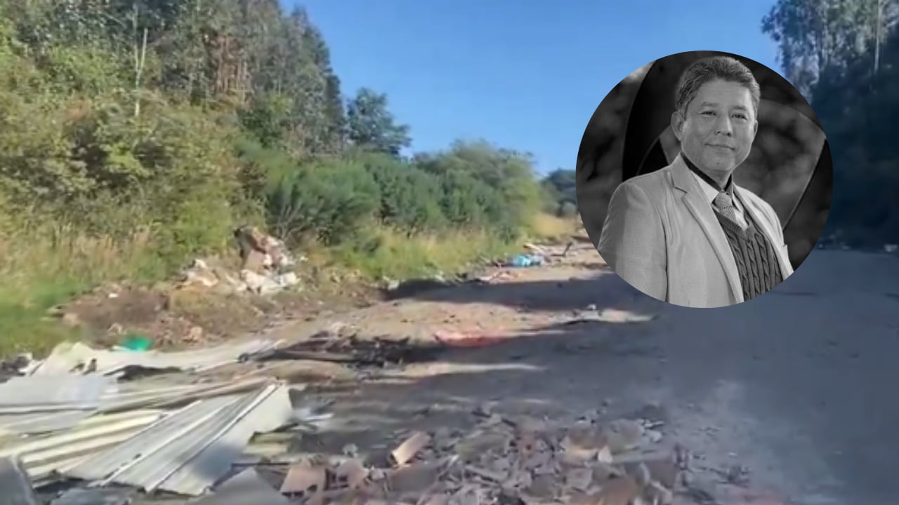 El cuerpo del profesor Neill Felipe Cubides fue dejado en la vía a Villavicencio.