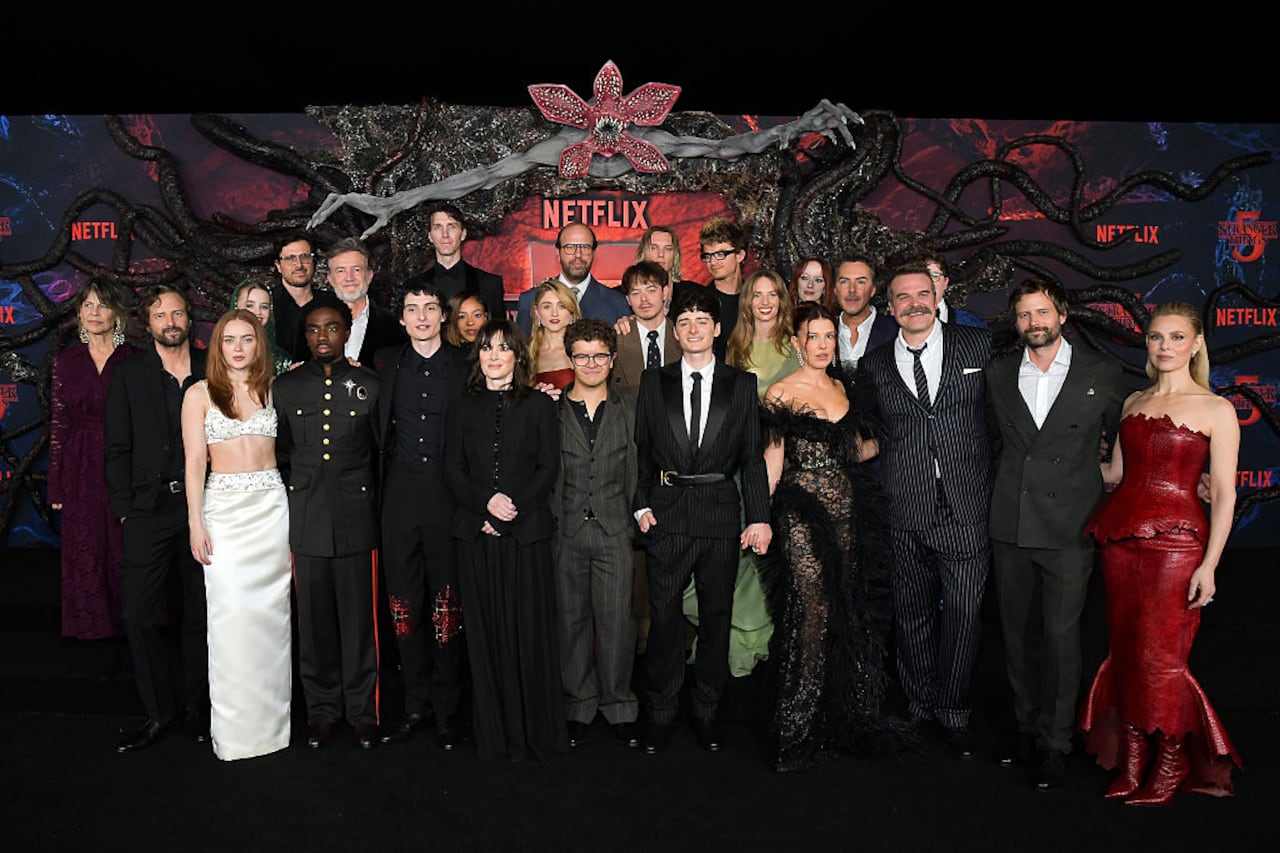 Winona Ryder, y todo el cast de 'Stranger Things 5'.