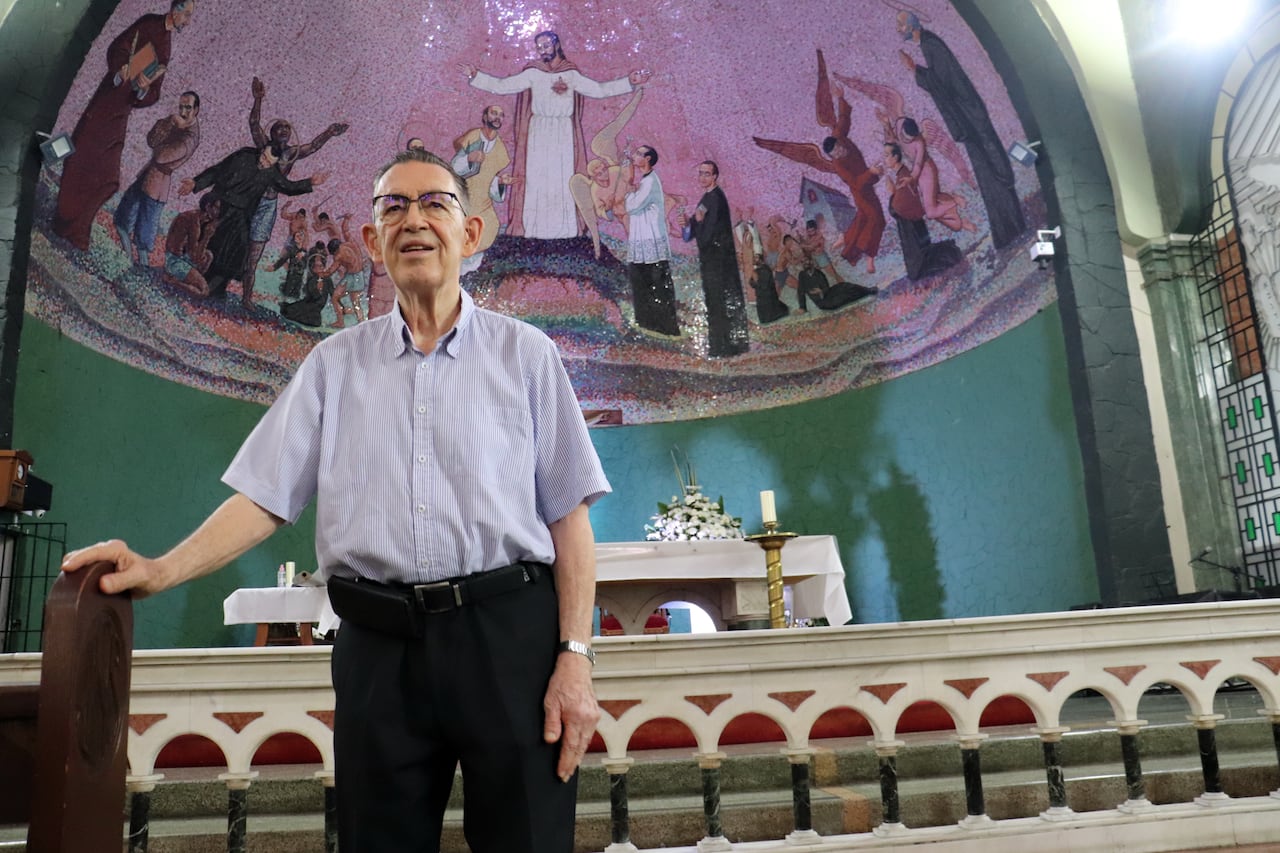 Templo votivo del Sagrado Corazón. Colegio Bermans foto Bernardo Peña.