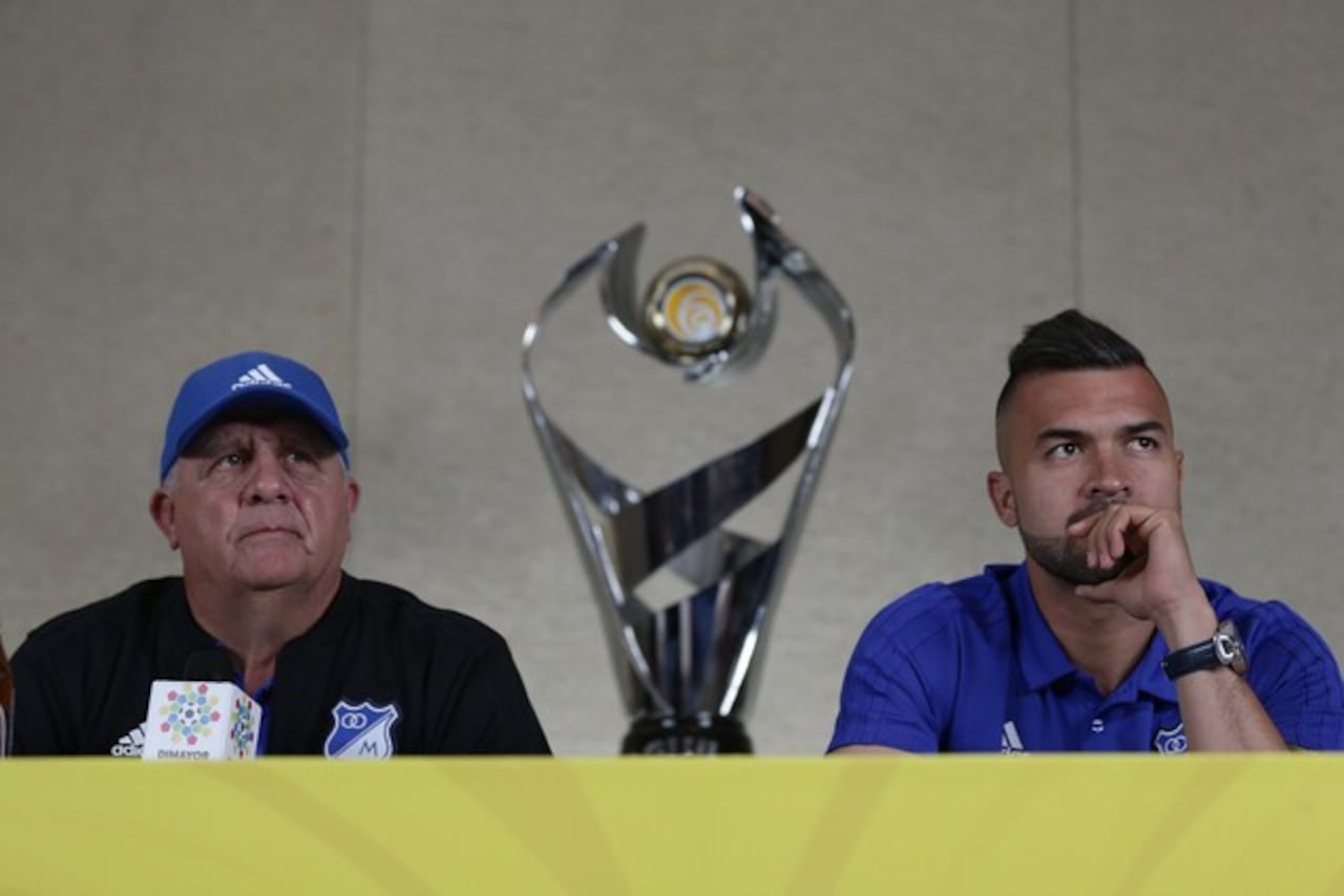 Andrés Cadavid campeón con Millonarios.