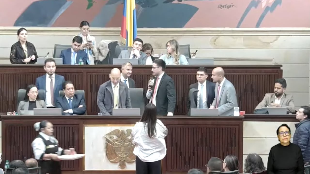 Cámara de Representantes en debate a la reforma pensional