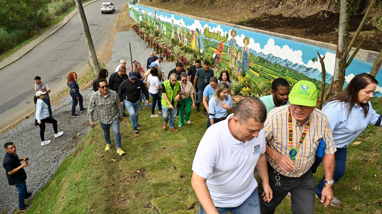 CVC hizo entrega de obras de gestión del riesgo ejecutadas en el norte de Cali con recursos de la sobretasa ambientaL