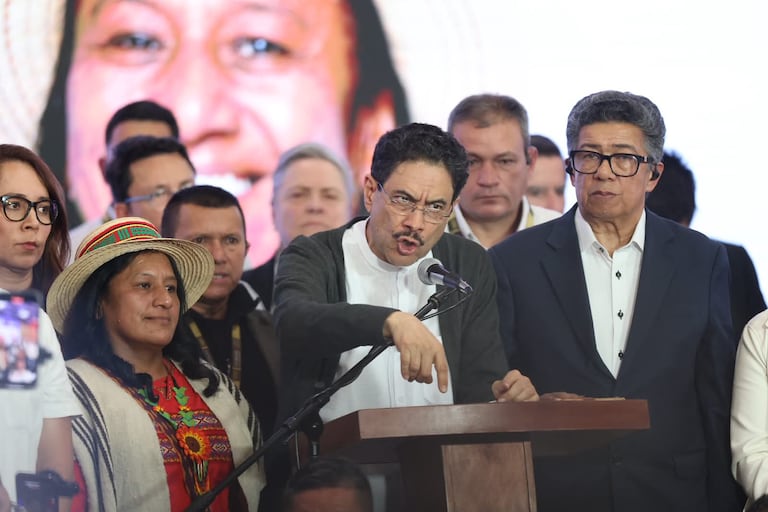 Candidato presidencial Iván Cepeda, resultados votaciones.
Aida Quilcué, candidata a la vicepresidencia.