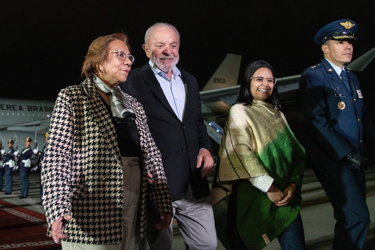 Llegada del Presidente de Brasil, Luiz Inacio Lula da Silva, para participar en la Cumbre de Países Amazónicos