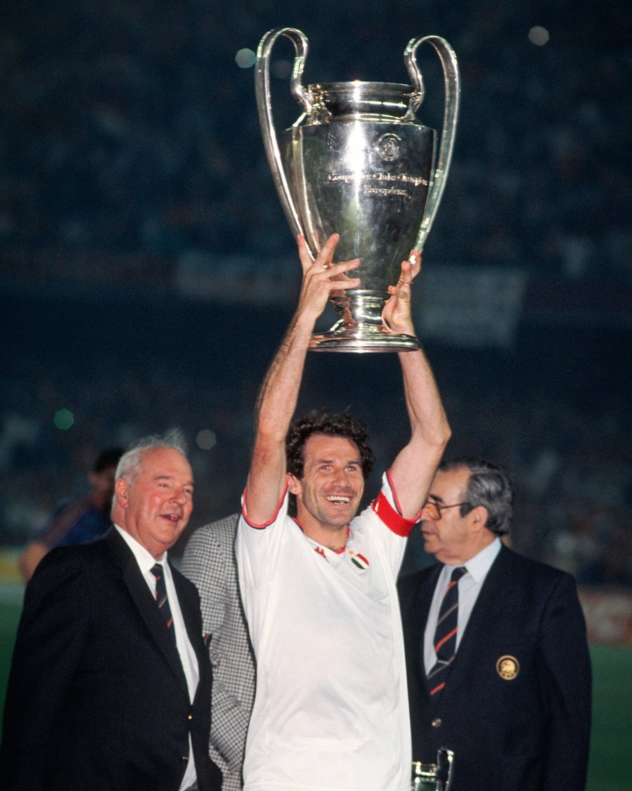 Franco Baresi, el mítico 6 del Mian, falleció a sus 66 años.
