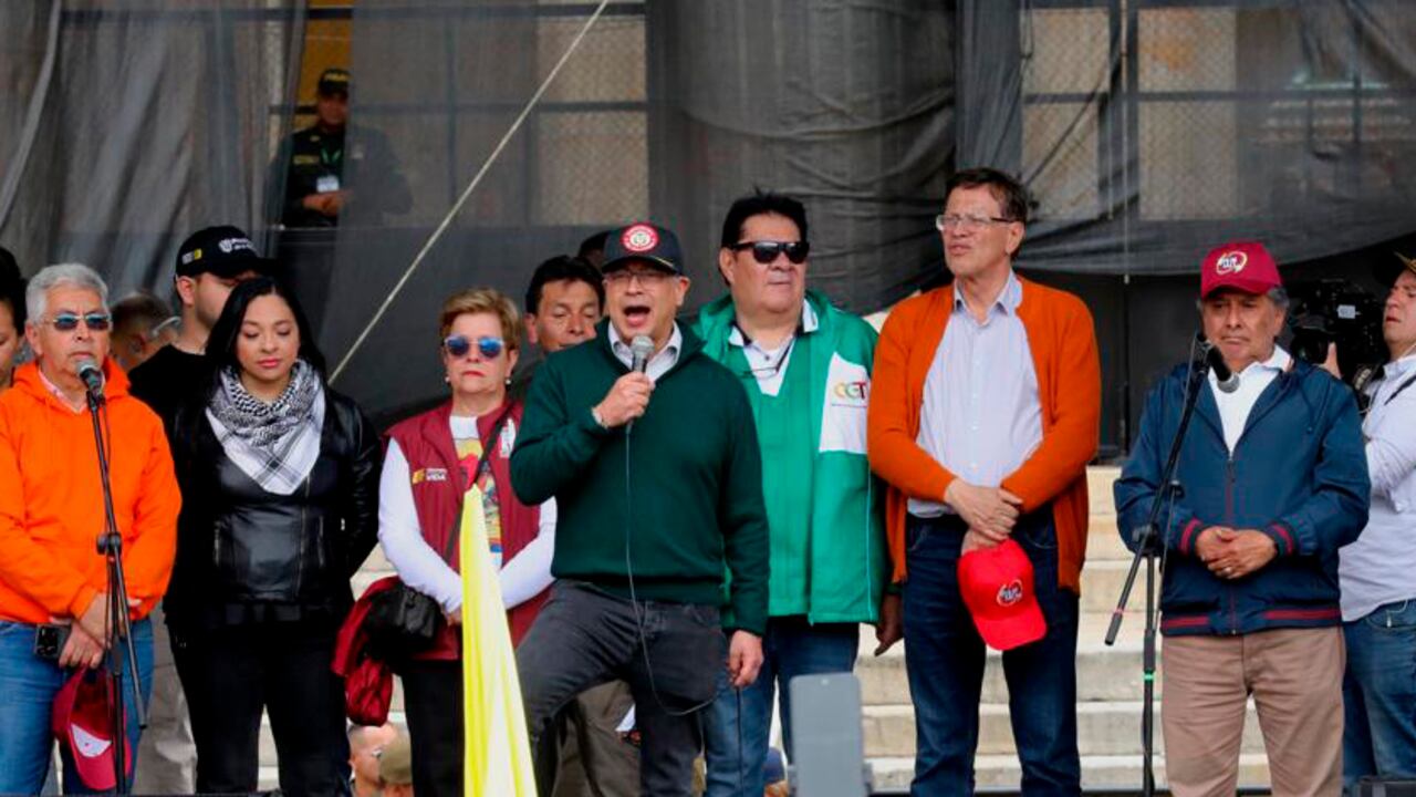 Discurso del Presidente Gustavo Petro
Plaza de Bolívar
1 de mayo día del trabajo
