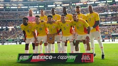 Imagen del partido amistoso entre Colombia y México, en los Estados Unidos.