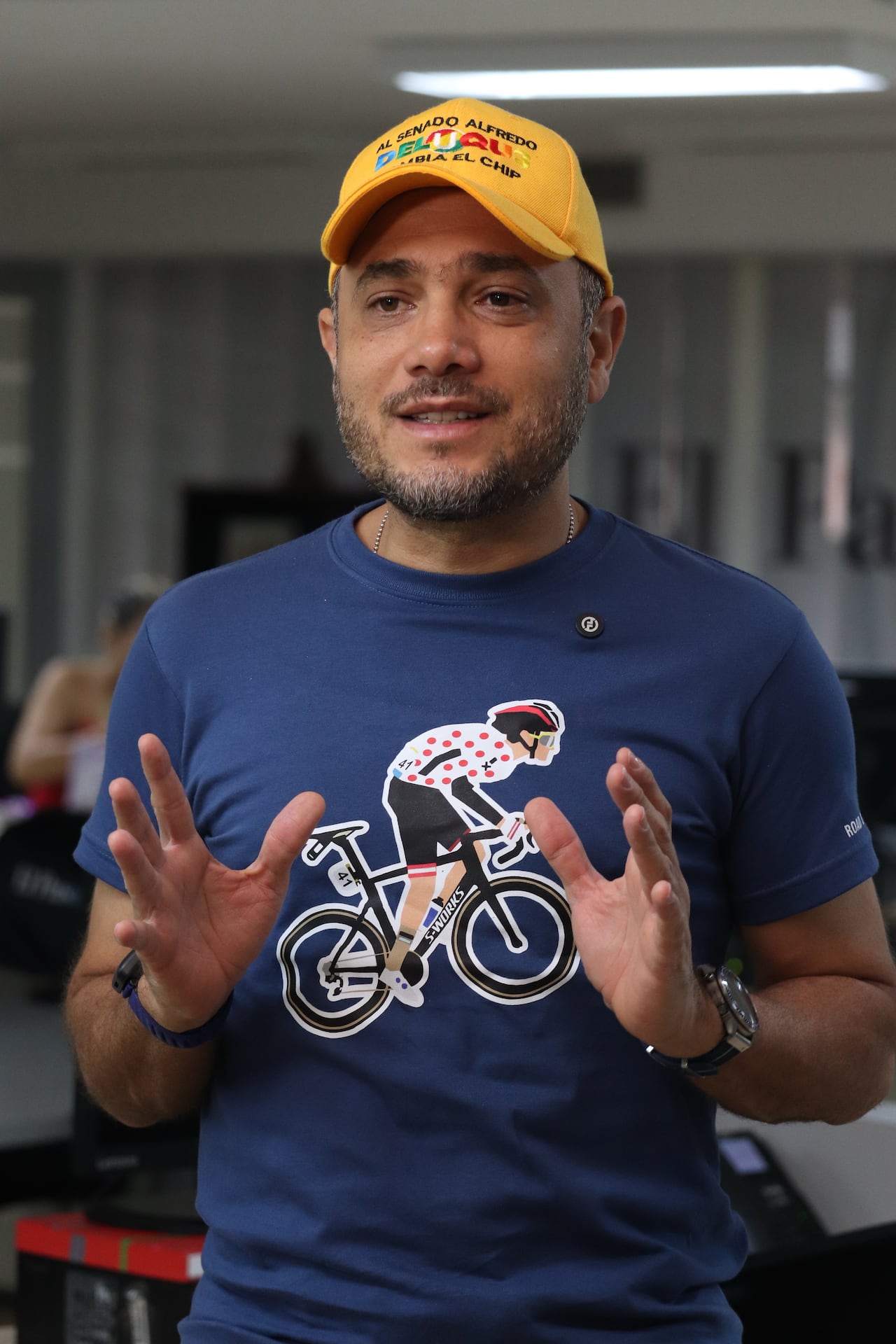 Alfredo de Luque candidato al senado por el partido de la U.