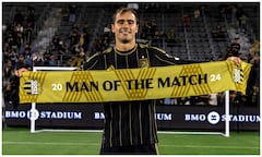 Tomás Ángel marcó su primer gol como titular con Los Ángeles F.C.