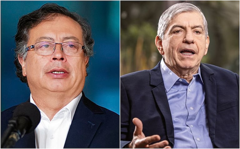 Presidente Gustavo Petro y César Gaviria