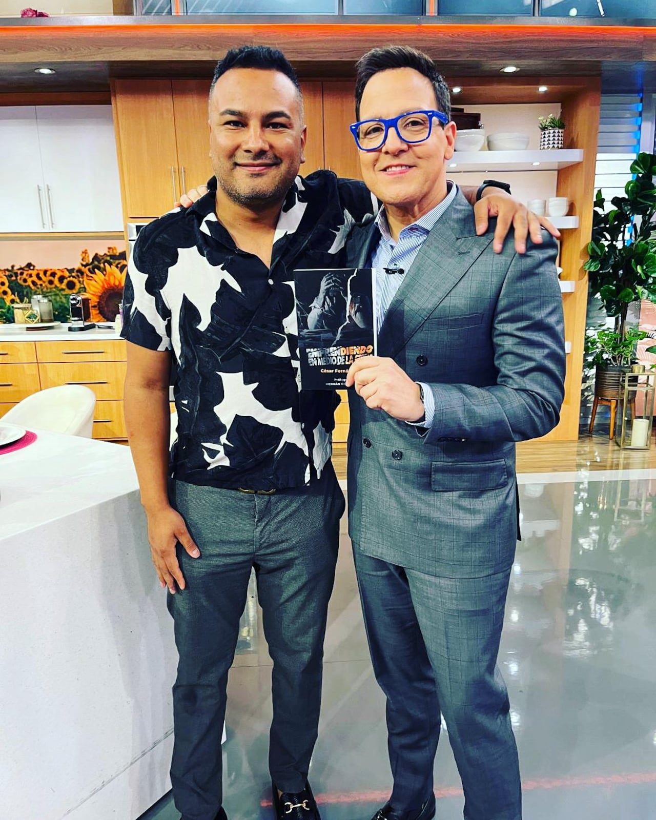 César Fernández cumplió su sueño de trabajar en Univisión.