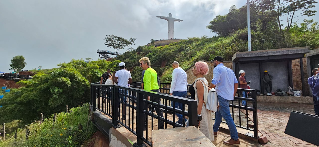 Reapertura del monumento a Cristo Rey de Cali