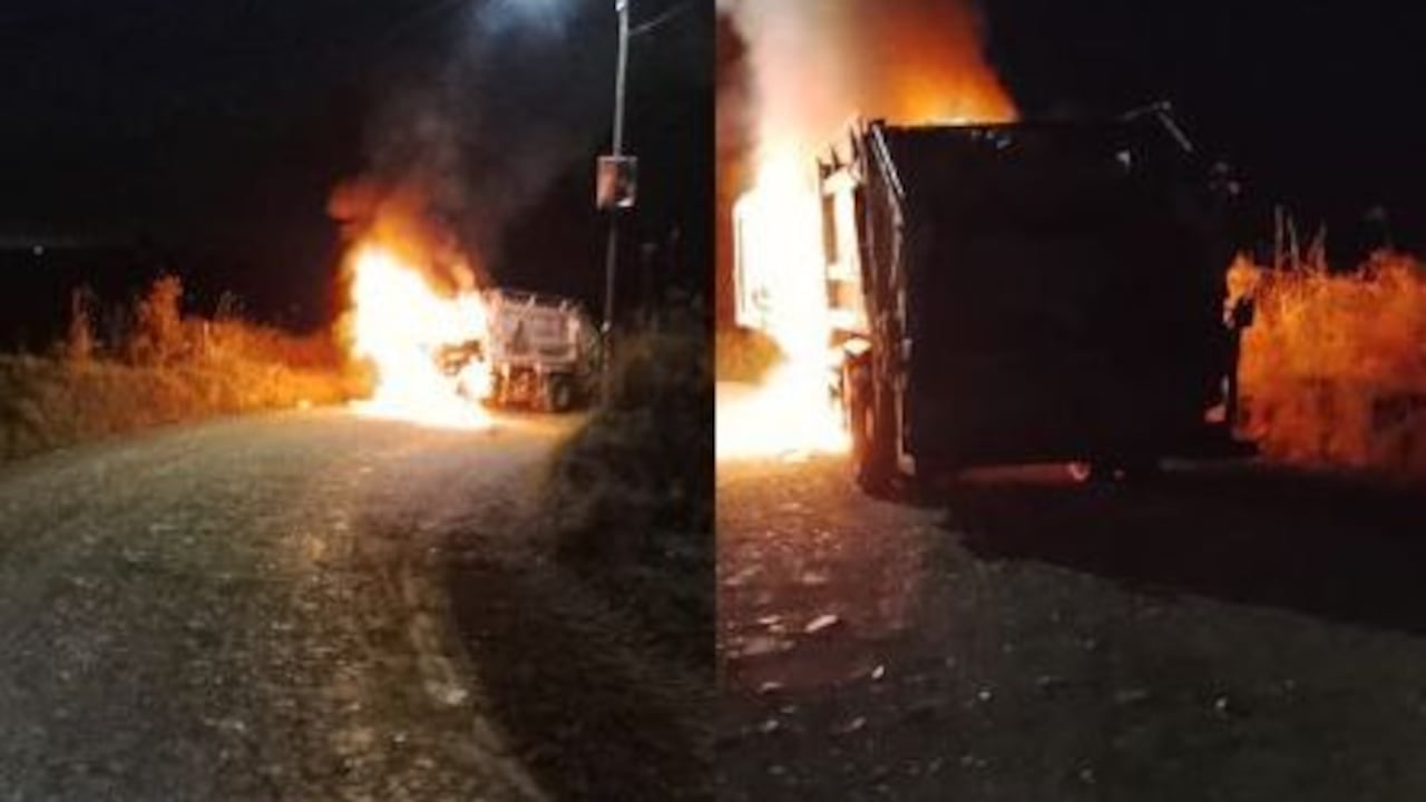 Un vehículo recolector de basura fue incinerado en zona rural de Popayán, obligando a suspender nuevamente el servicio de aseo en la ciudad.