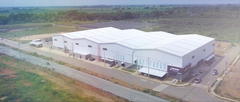 En Yumbo se inauguró la primera planta de metalmecánica para la construcción de bombas para los sistemas de riego.
Foto: Netafim