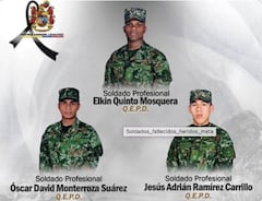Tres soldados profesionales fueron asesinados y cinco más resultaron heridos en dos ataques registrados en el Meta.