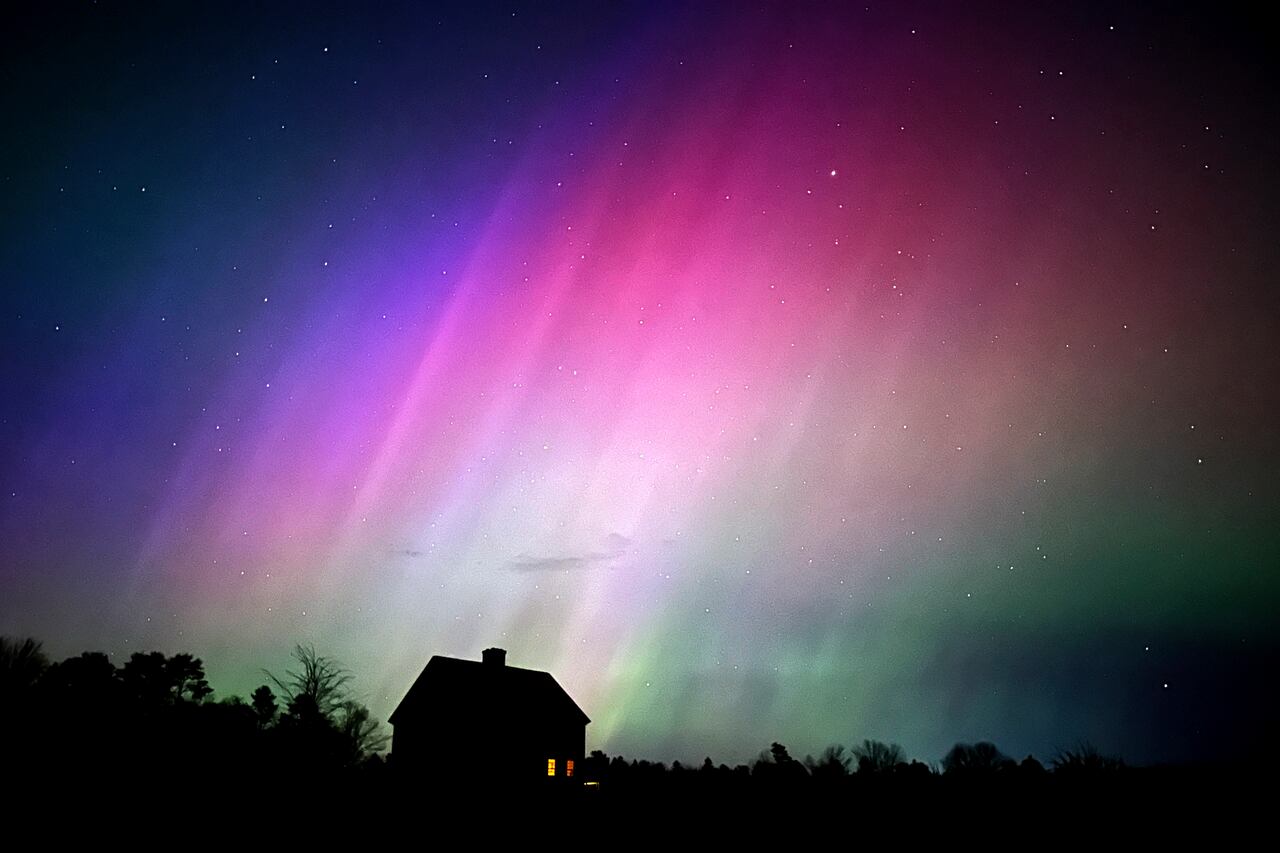 La tormenta podría producir auroras boreales en el extremo sur de Estados Unidos, al igual que en Alabama y el norte de California, según la NOAA. Se trata de un fenómeno difícil de pronosticar.