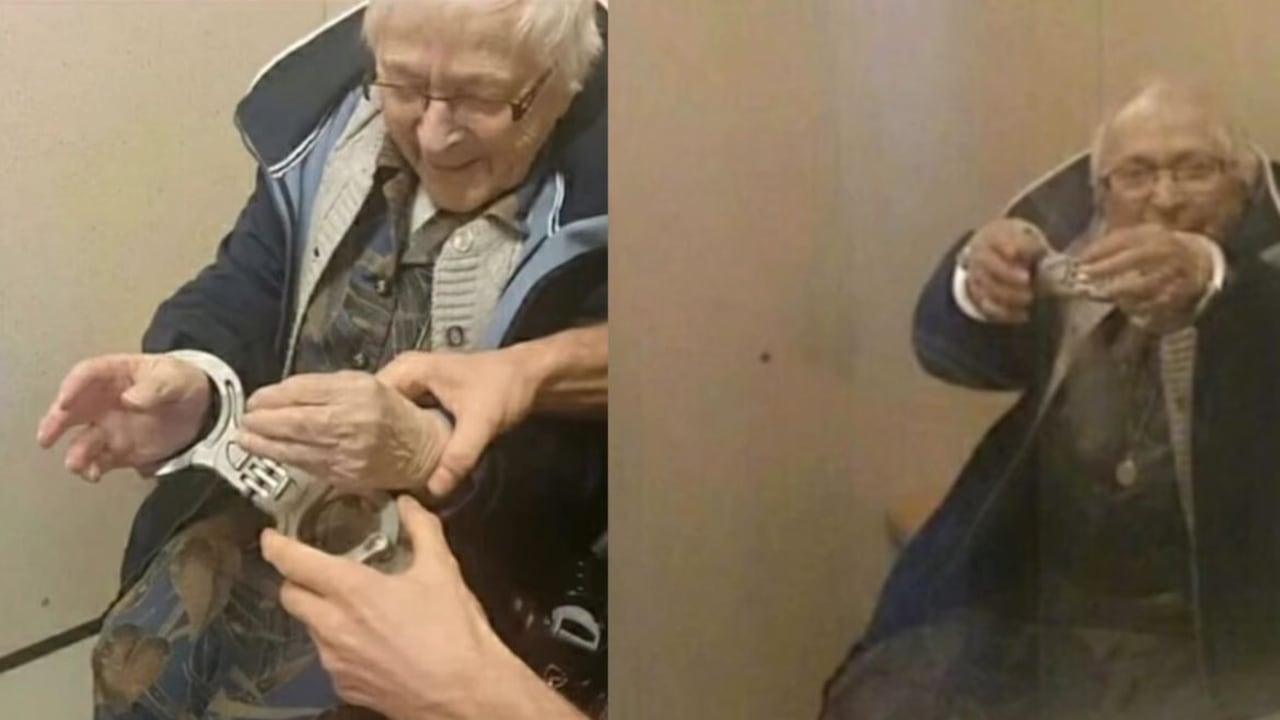 Detienen por unas horas a mujer de 99 años para hacer realidad su sueño