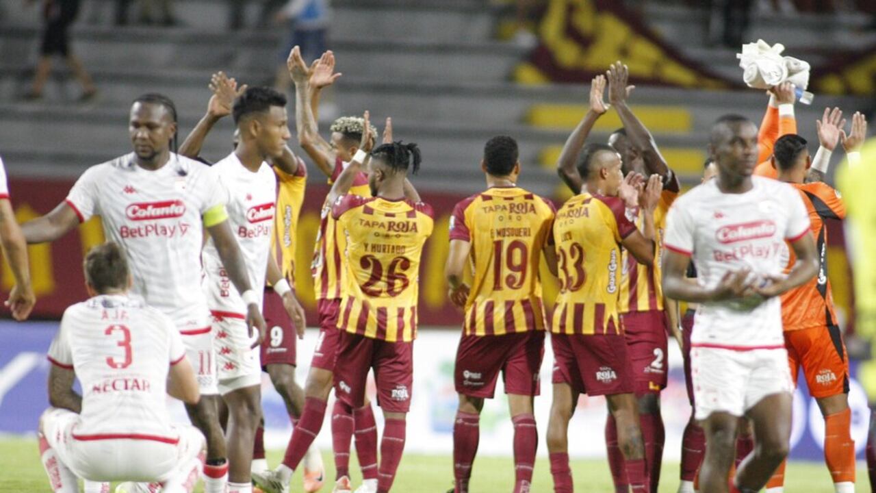 Deportes Tolima vs Independiente Santa Fe - fecha 18 - Liga BetPlay.