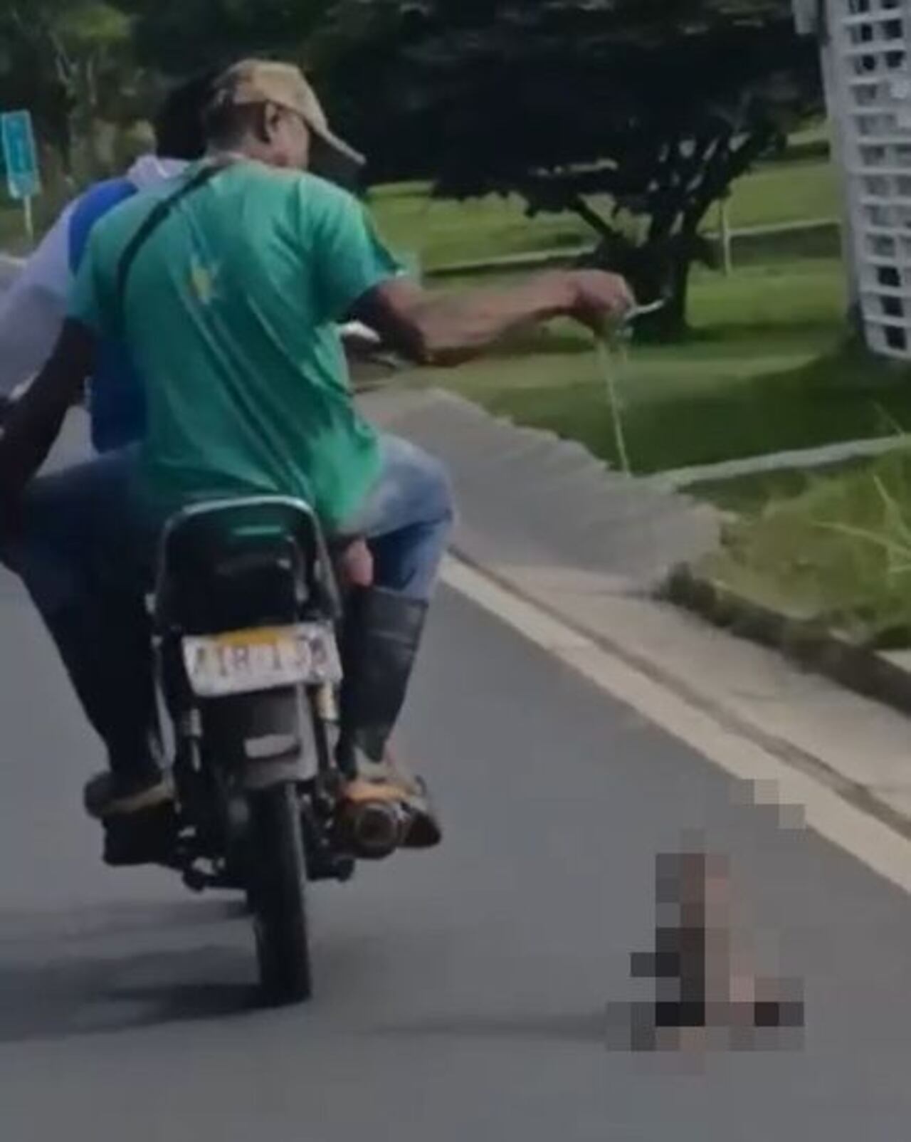 Un periodista del norte del Cauca fue el encargado de denunciar este grave caso de maltrato animal al compartir un vídeo del hecho en las redes sociales.