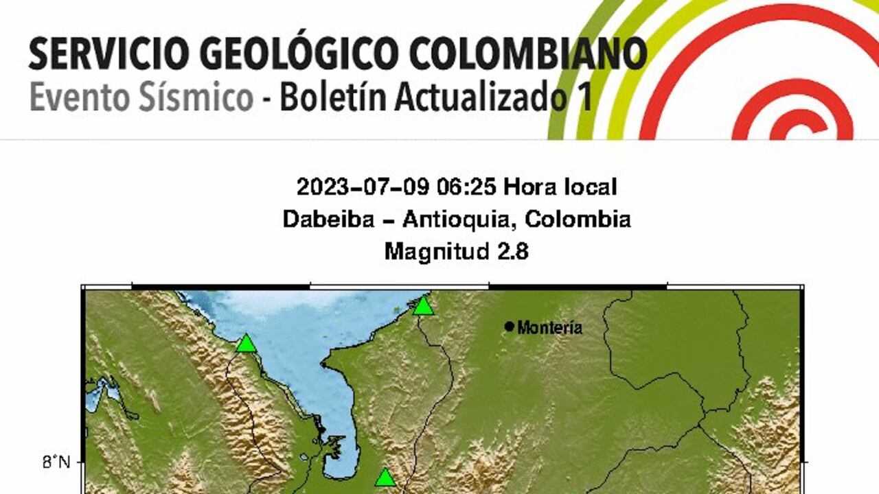 Temblor 9 de julio del 2023