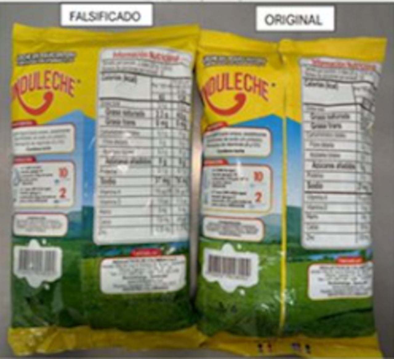 El Invima alerta sobre la comercialización ilegal de leche en polvo, marca Induleche, en presentación de 800 g.