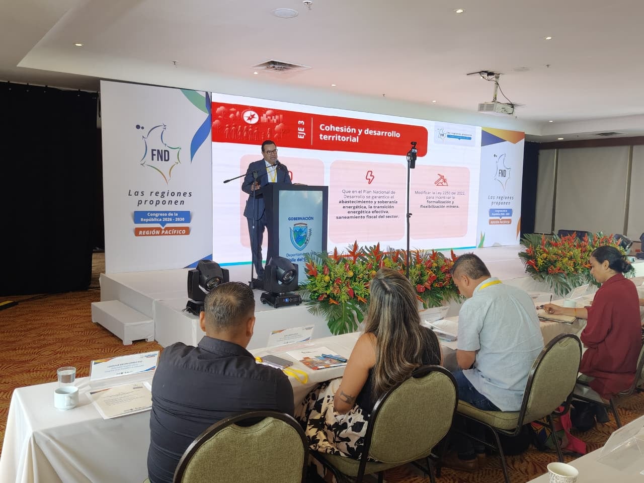 ’Las regiones proponen’. Capítulo: Congreso de la República 2026-2030. Región: Pacífico