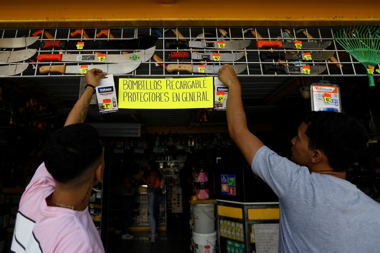 apagón en Caracas, Venezuela