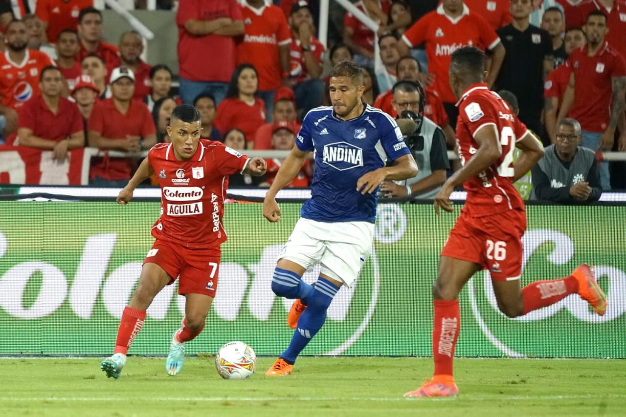 América Millonarios en el estadio Pascual Guerrero
