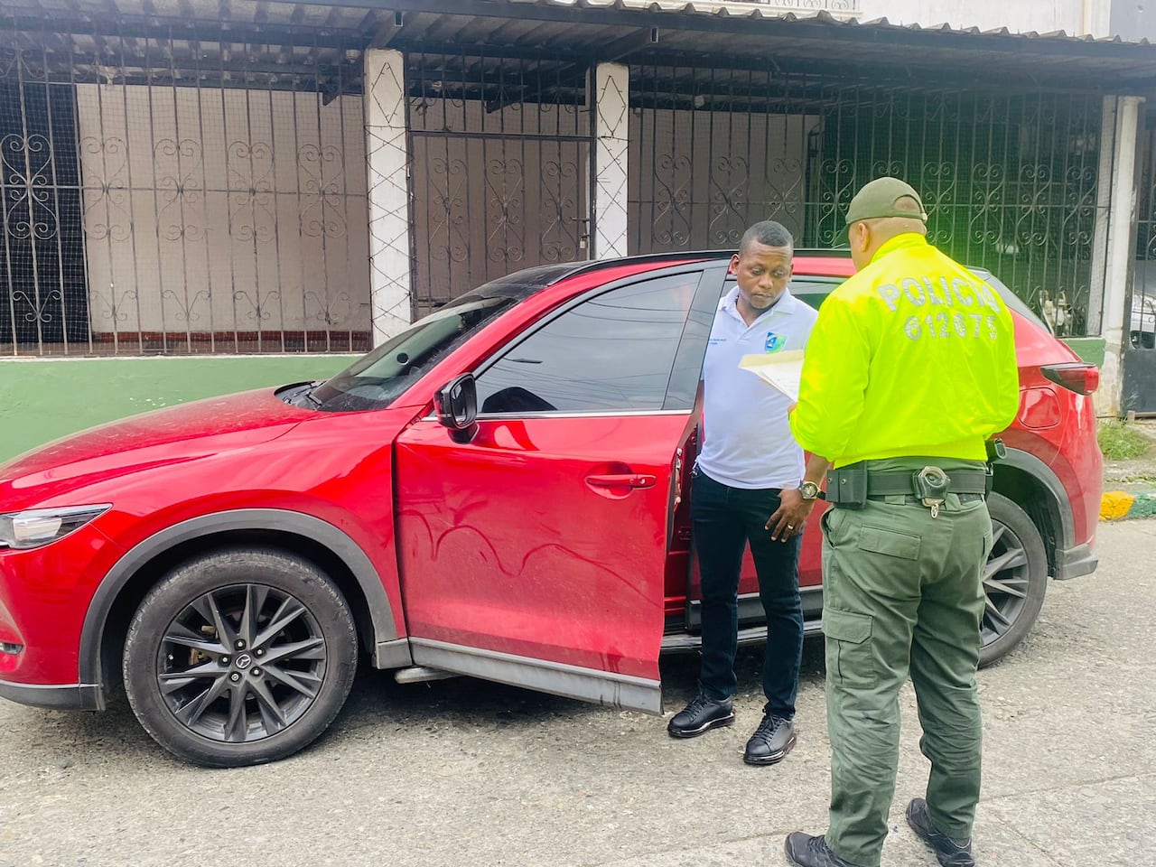 Momento de la captura de Dagoberto Riascos, exrector y Actual Director de Investigaciones de la Universidad del Pacífico