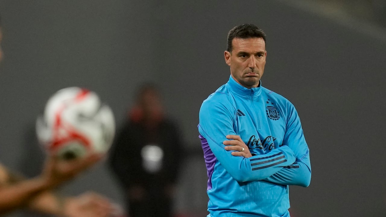Lionel Scaloni, entrenador de la Selección Argentina.