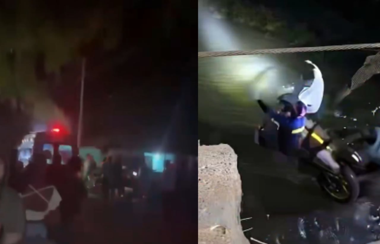 las víctimas fueron trasladadas de urgencia hacia un centro asistencial cercano.