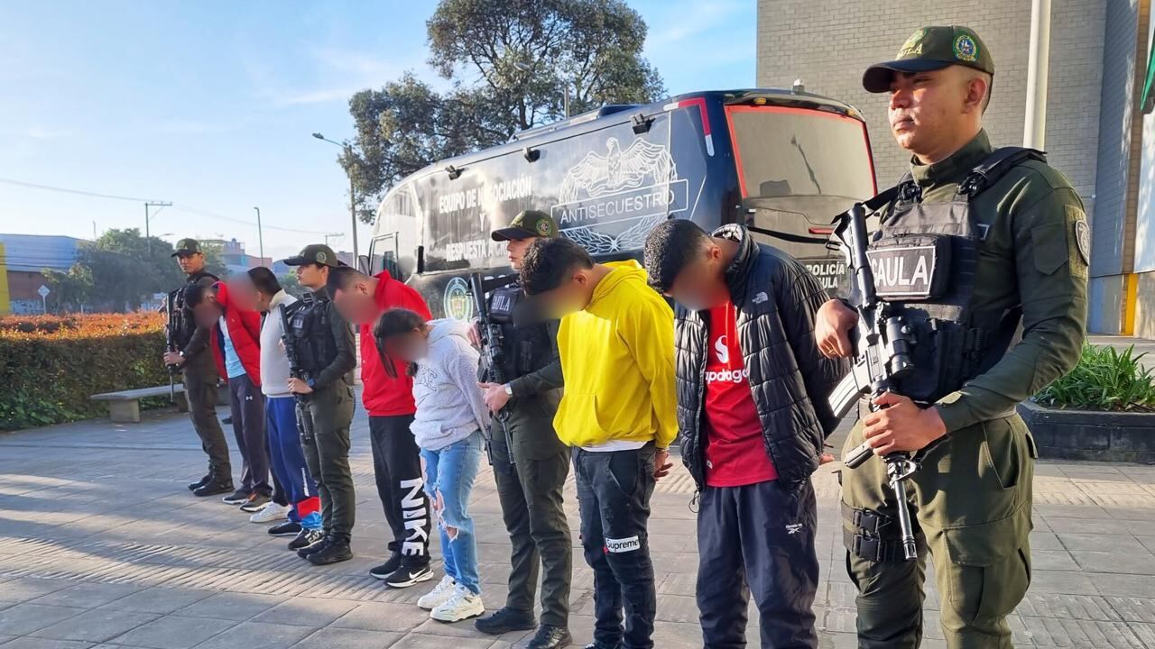 Esto hace parte de una serie de operativos de las autoridades para impactar a las redes criminales que operan en Bogotá.