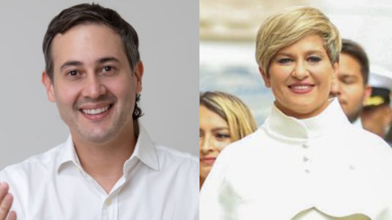 La primera dama, Verónica Alcocer, y el excongresista Mario Fernández Alcocer.