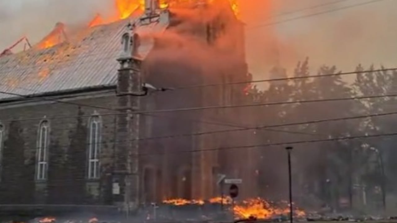 La parroquia de la Inmaculada Concepción de Saint-Ours