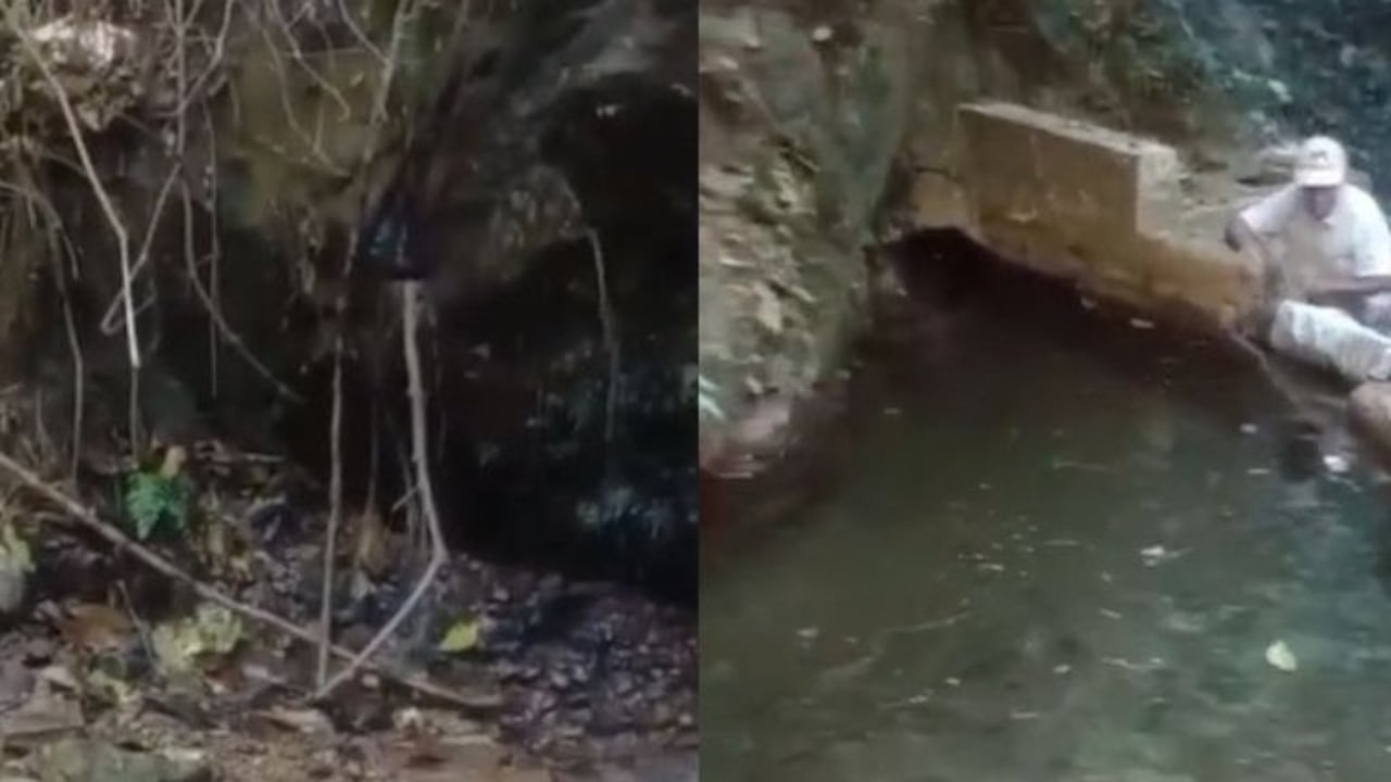 La reducción del caudal de la quebrada de Los Huevos genera preocupación entre las comunidades que dependen de esta fuente para su abastecimiento.